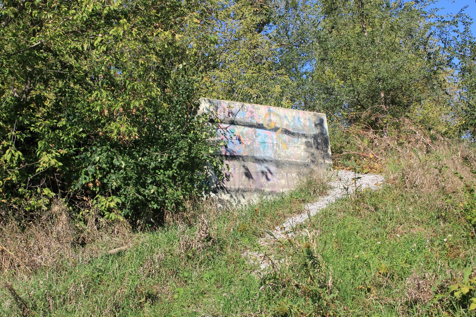 East abutment